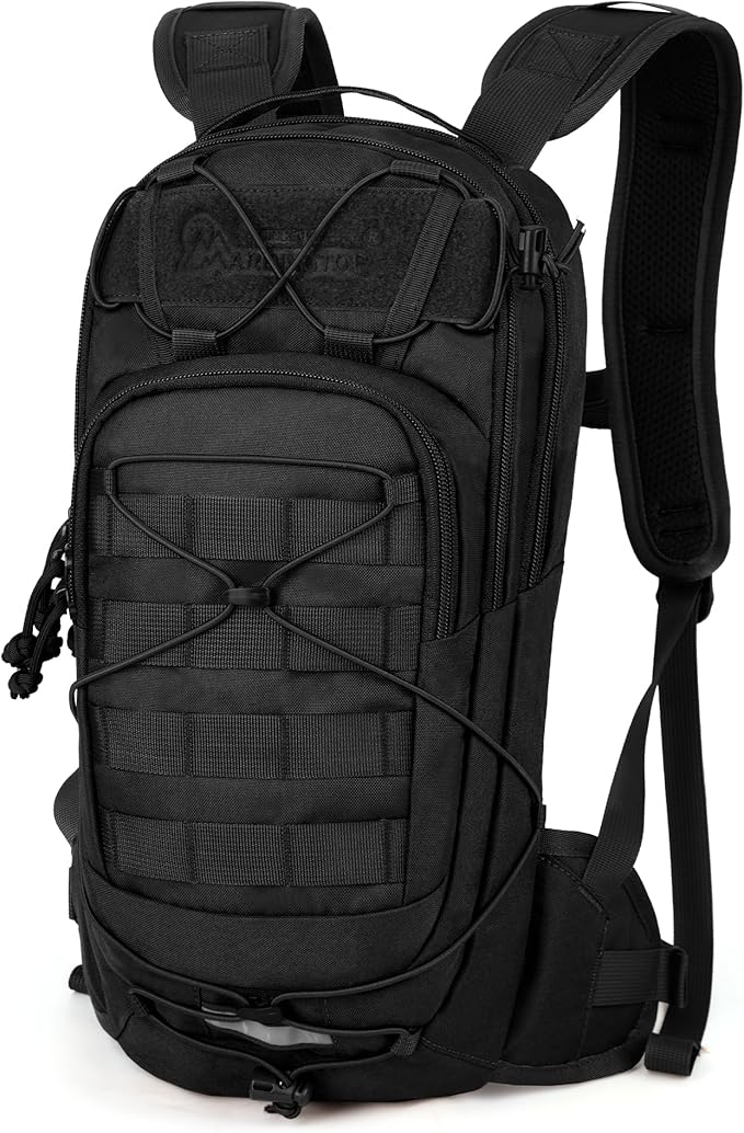 Mardingtop10L Small Tactical Molle Hydration Backpack,Cycling Backpack for Biking,Cycling and Running EDC Daypack