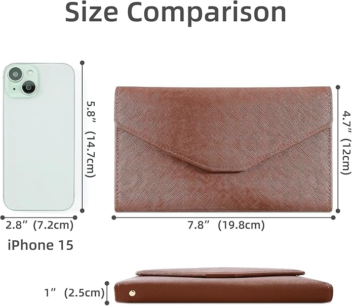 Vintage Style Genuine Leather Unisex RFID Blocking Passport Holder Travel Organizer
