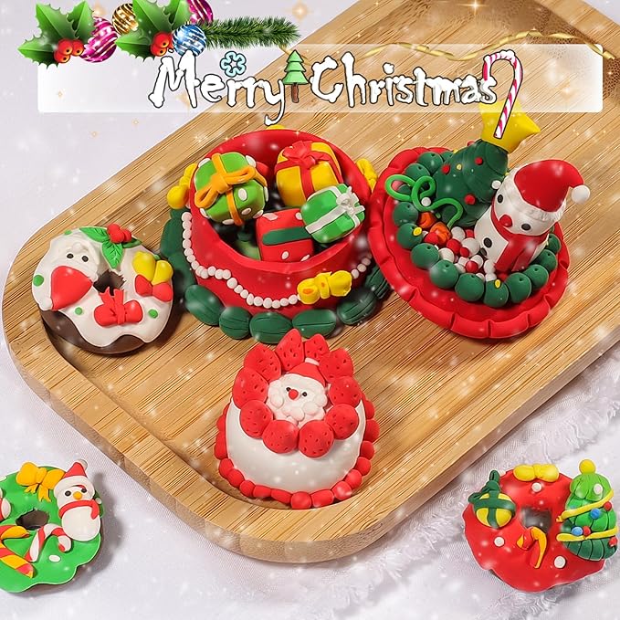 ifergoo Modeling Clay Kit for Kids - 24 Colors Magic Air Dry Clay, Ultra Light,Safe & Non-Toxic, Great DIY Gift for Age 3-12 Boys and Girls Children