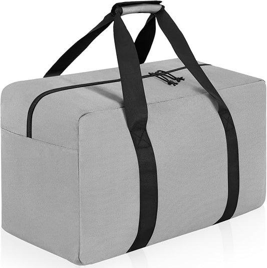 Large Travel Duffle Bag, 60L Gear Bag for Men and Women, Storage Bag Ideal for Overnight Camping and Weekend Getaways