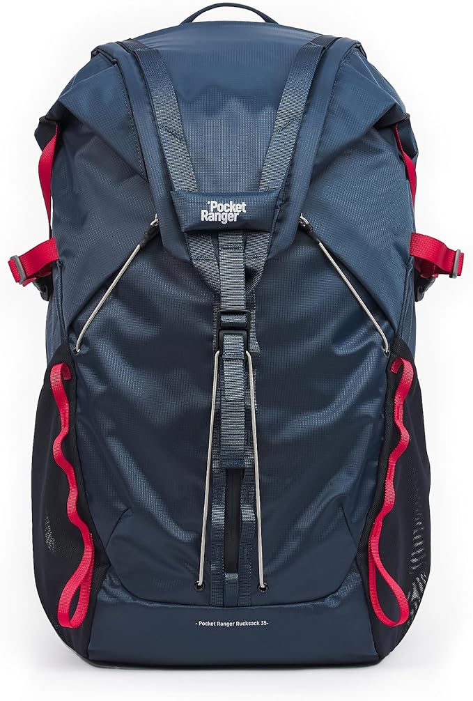 VSGO Pocket Ranger Expandable 35L-43L Photography & Outdoor Backpack – 35L Lightweight Waterproof Camera Bag for Hiking, Mountaineering, Travel