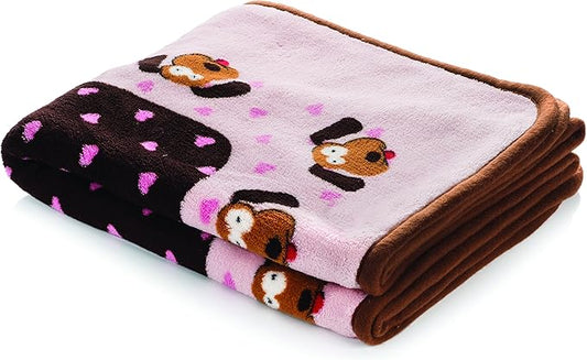 Snuggle Puppy Blanket for Pets - Cozy Dog Blanket for Small Dogs - Machine Washable Dog Blanket