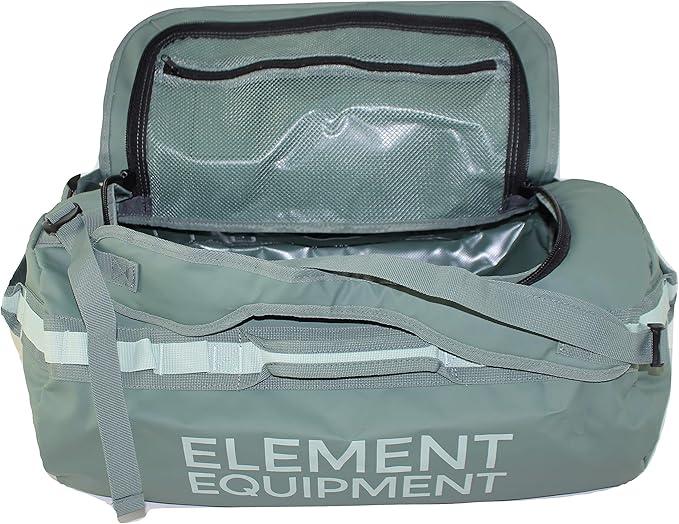 Element Equipment Trailhead Duffel Bag Shoulder Straps Waterproof Olive/Green Large