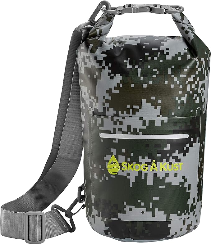 Skog Å Kust DrySak - Roll Top Waterproof Bag for Travel & Outdoors - 5, 10 & 20 Liter sizes