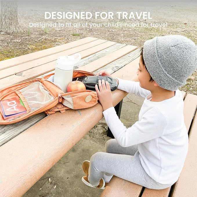 Lulyboo Toddler Harness Backpack with Detachable Leash, 5 Pockets & Insulated Lunch Bag - Safe & Stylish Kids Backpack for 1-7 Years, Animal Themed, Lightweight, Durable Travel & Outdoor Safety Gear