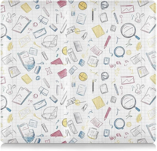 Bolaz Notebook Car Registration and Insurance Holder Leather Vehicle Document Glove Box Organizer for License Cards Accessories