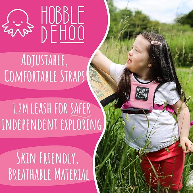 Hobble De Hoo Child Safety Harness | Premium Adjustable Toddler & Kids Harness Ages 2–7 | Autism Support