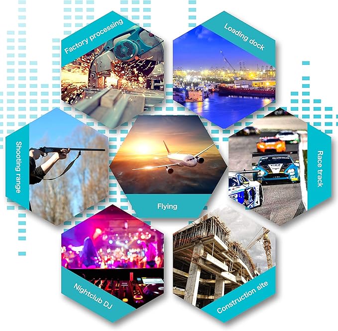 Silicone Ear Plugs for Sleeping Swimming,Reusable Moldable Noise Cancelling Earplugs for Shooting Range, Swimmers, Snoring, Airplanes, Travel, Work, Studying, (16-Pillows)