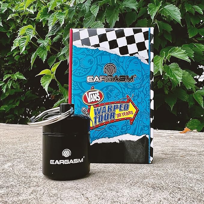 Eargasm High Fidelity Earplugs: Warped Tour Festival Edition - Noise Reducing Ear-Plugs for Hearing Protection at Music Festivals, Loud Environments, Concerts, Live Events, Sporting Events