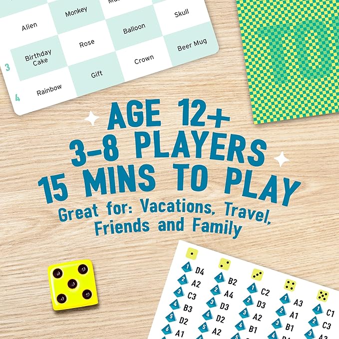 The Chameleon Travel: The Award-Winning Spot-The-Imposter Board Game in a Travel Friendly Tin with 20 New topics