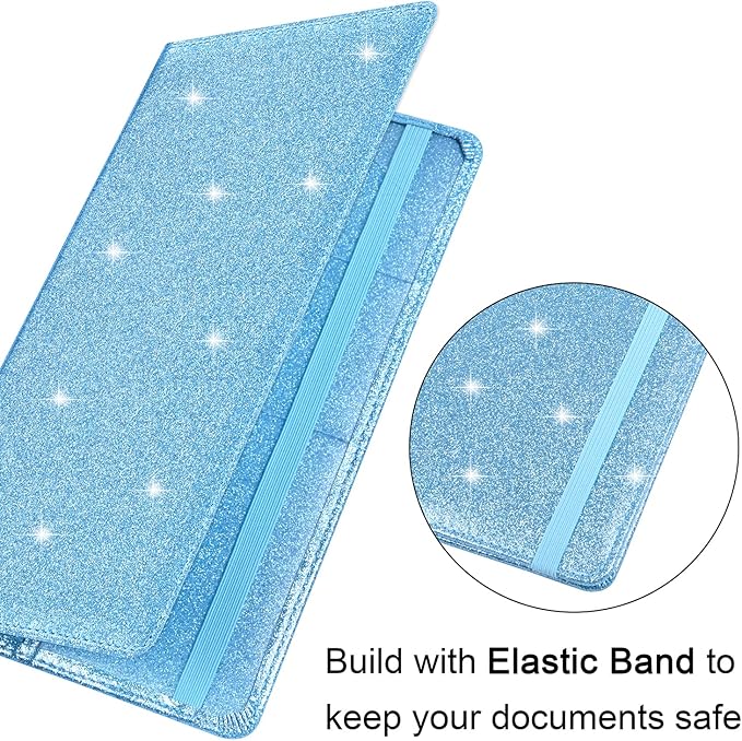 Wisdompro Car Document Holder Organiser, PU Leather Vehicle Insurance and Registration Holders Wallet Case for ID Card, Driving Licence, Key Contact Information Cards