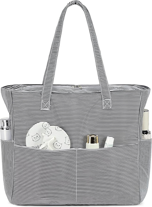 Bluboon Waterproof Beach Tote Pool Bags for Women Ladies Extra Large Carry On Bag With Wet Compartment for Weekender Travel