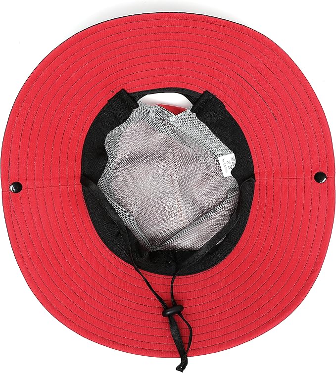 Womens Summer Sun Hat Beach Hat Wide Brim Outdoor UV Protection Hat Foldable Cool Mesh Ponytail Bucket Hat