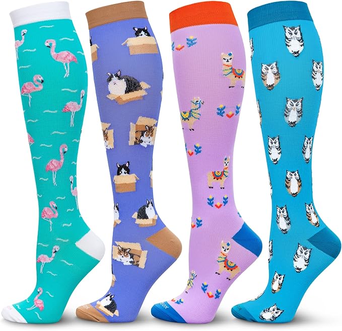 LEVSOX Compression Socks Women and Men, 20-30mmHg, Best for Nurses, Travel, Pregnancy