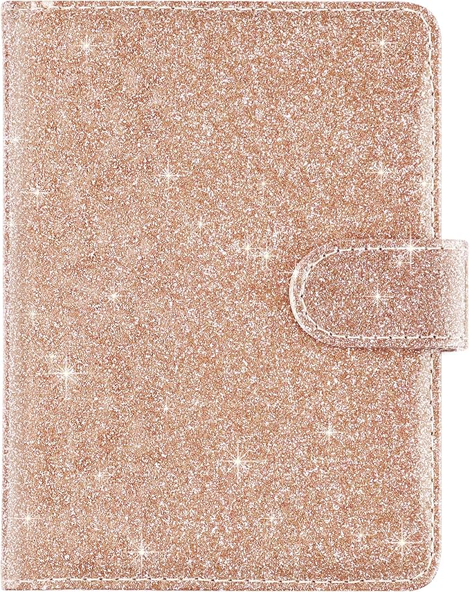 Real Leather Wallet Passport Cover with Credit Card Slots Family Travel (Gold)