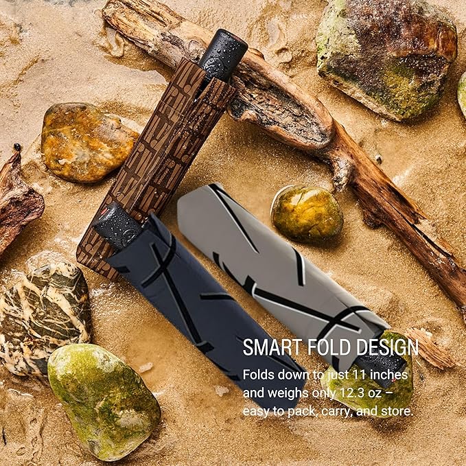 Knirps A.200 Medium Duomatic Windproof Umbrella for Adults – Automatic Open Close 38.5" Canopy, Travel Case Included