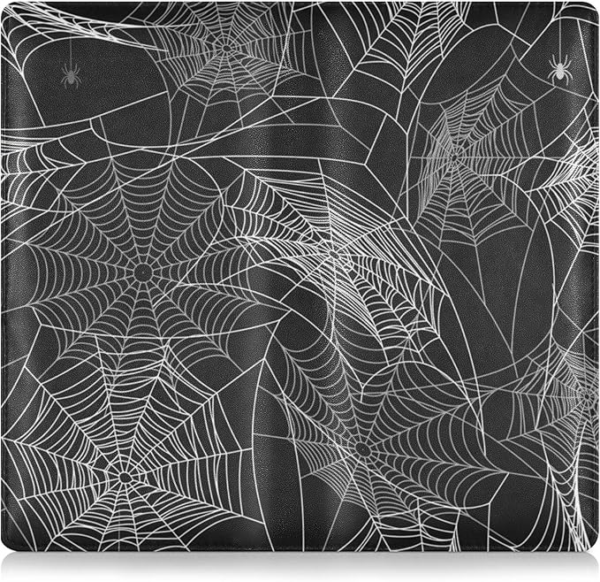 linqin Car Registration and Insurance Card Holder, Web Black Glove Box Organizer Card Document Wallet