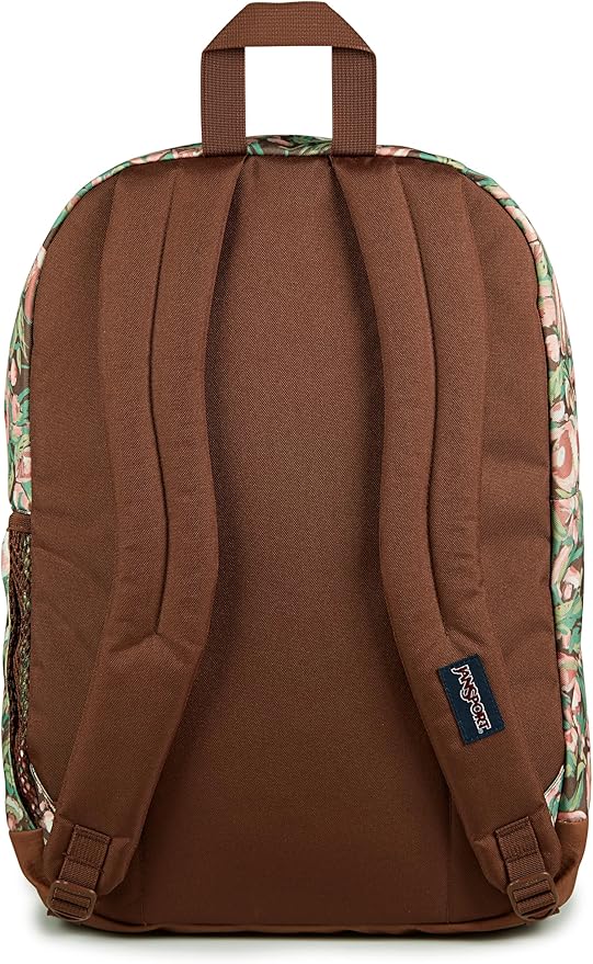 JanSport Cool Backpack with 15-inch Laptop Sleeve, Large Computer Bag Rucksack with 2 Compartments, Ergonomic Straps, Painterly Mushrooms