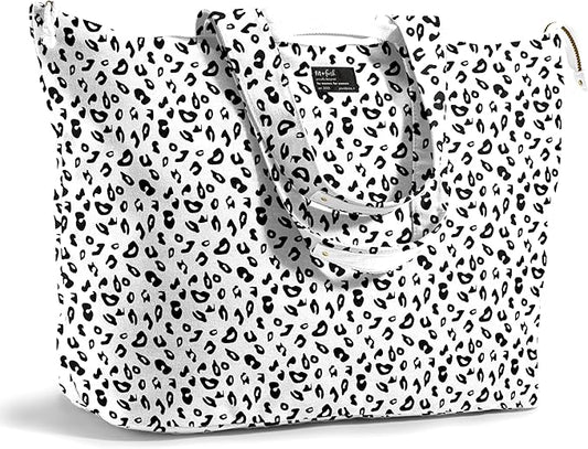 Fit & Fresh Large Beach Bag for Women - Extra Large Travel Tote With Pockets