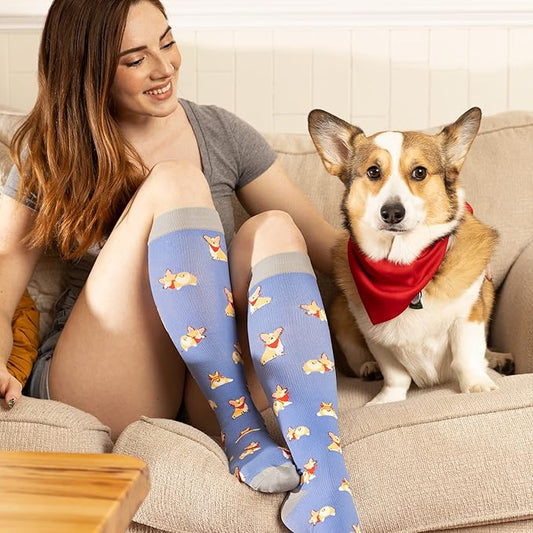 LEVSOX Compression Socks Women and Men, 20-30mmHg, Best for Nurses, Travel, Pregnancy