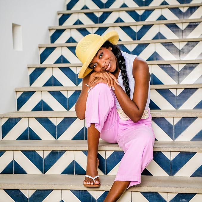 Wallaroo Women’s Victoria Sun Hat – Packable Design | Petite or Medium | Parties, Beach and Outdoor Events