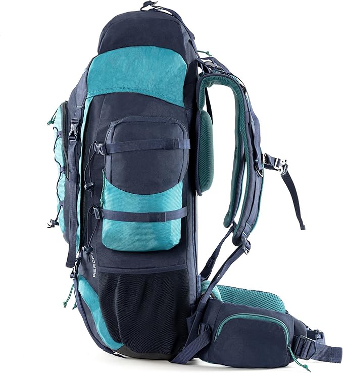 Tripole Walker Pro Rucksack for Trekking and Hiking (Navy Blue, 60)