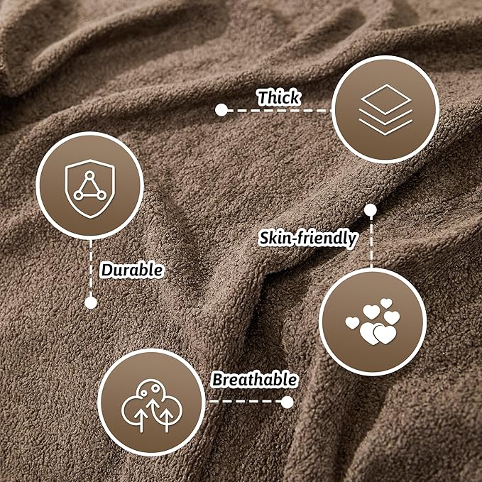 MEETSKY Sectional Couch Cover for 3 Cushion Sofa Washable, Cat Scratch Proof Sofa Covers, Furniture Protector Oversized L Shape Big Sofa Slipcovers for Dogs, 91" x 150", Brown