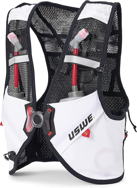 USWE Pace - Running Vest Hydration Pack with 2 x 500ml UltraFlask, Backpack for Men and Women