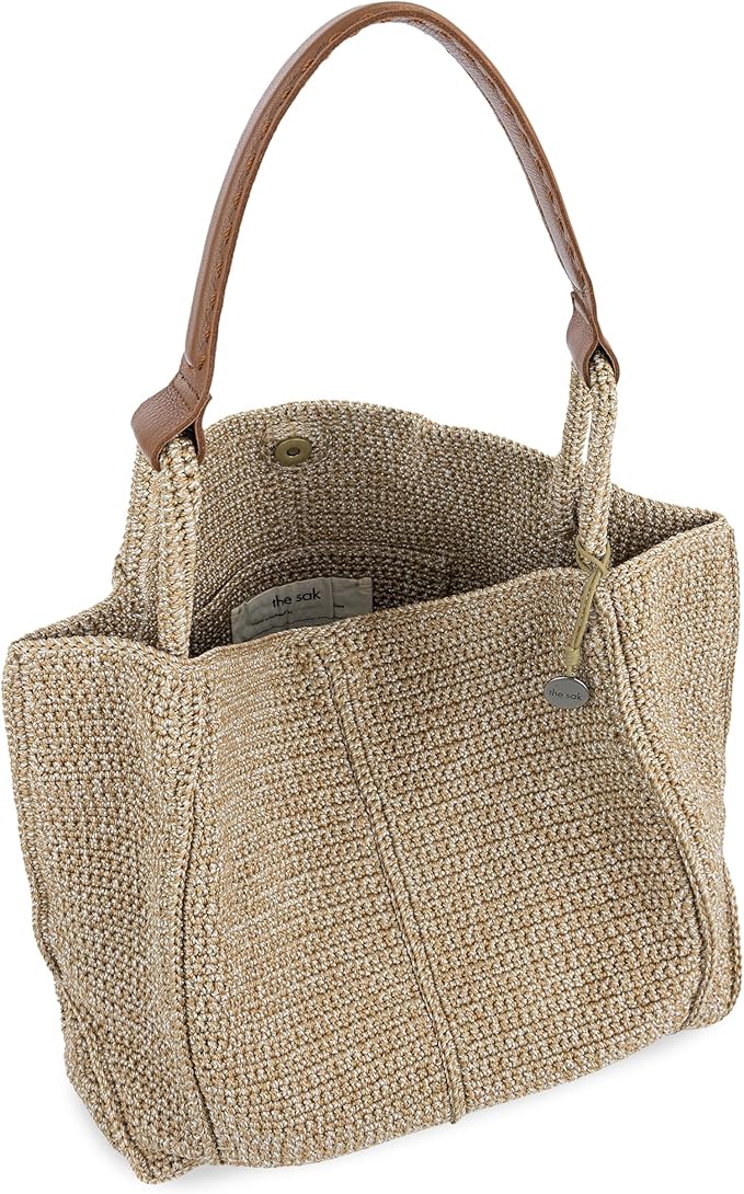 The Sak Los Feliz Large Tote Bag - Woman's Purse For Everyday, Travel, Beach Bag - Roomy Handbag With Shoulder Bag Strap