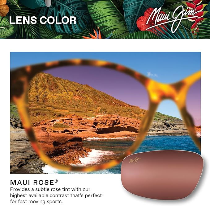 Maui Jim Polarized Men's Hanohano Cat Eye Sunglasses