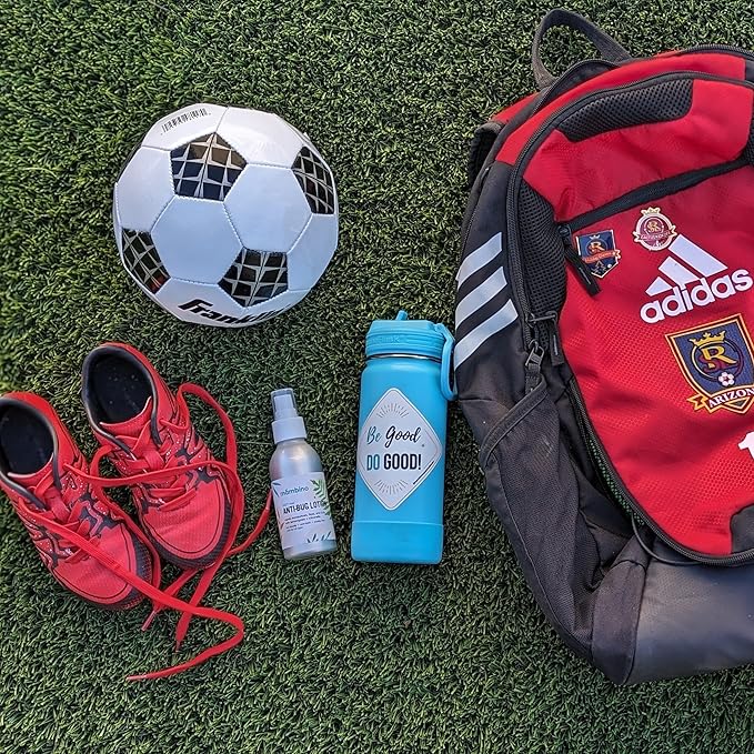 Mambino Organics Anti-Bug Lotion, DEET-Free, Organic Bug Repellent with Essential Oils, Nourishing Travel-Size Lotion for Babies, Kids, Adults, Safe for Camping, Outdoors & Sensitive Skin, 4oz