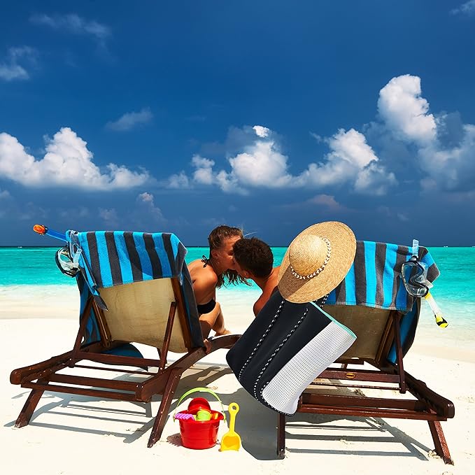 QOGiR Neoprene Multipurpose Beach Bag Tote with Inner Zipper Pocket … … … …