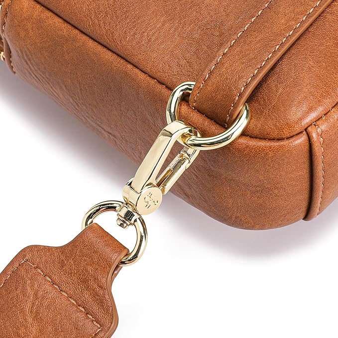 INICAT RFID Blocking Sling Bag Anti Theft Crossbody Bags Women Valentine's Day Gifts Travel Purses Vegan Leather