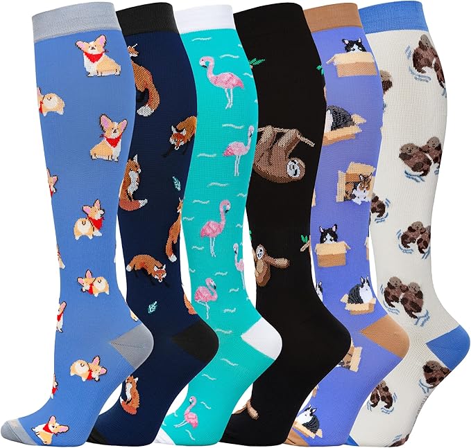 LEVSOX Compression Socks Women and Men, 20-30mmHg, Best for Nurses, Travel, Pregnancy