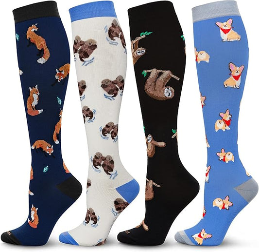 LEVSOX Compression Socks Women and Men, 20-30mmHg, Best for Nurses, Travel, Pregnancy