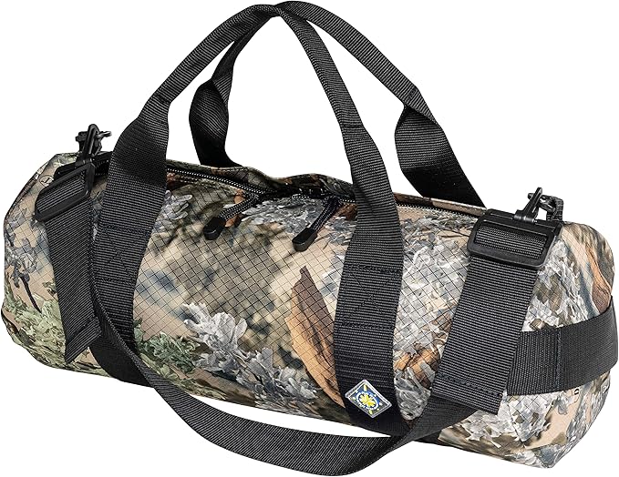 Diamond Ripstop Duffle Bags, Ultra Tough & Tear Resistant, Reinforced Stitching, Weatherproof, Packable Foldable Duffle Bag for Traveling