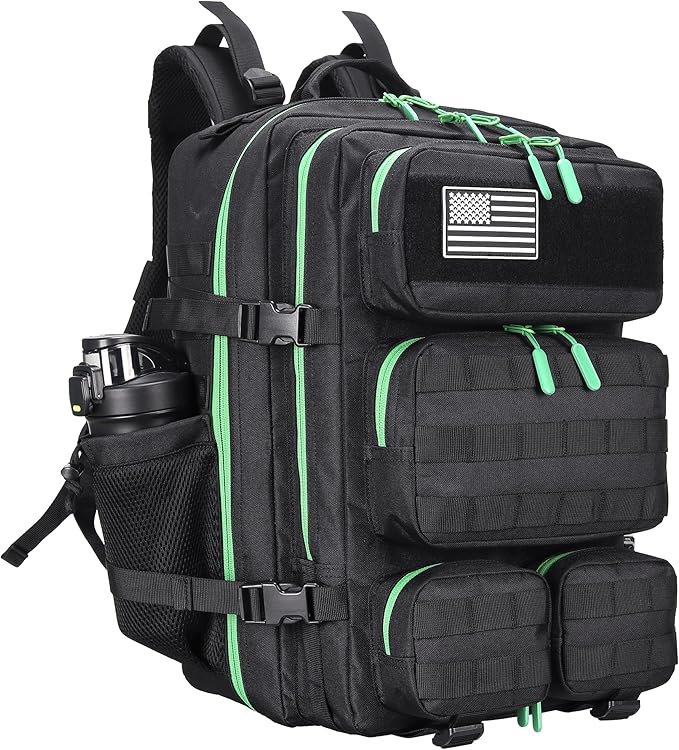 55L Tactical Backpack Heavy Duty Military Rucksack Molle Backpack 3 Day Assault Pack for Work Outdoors