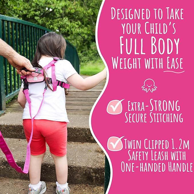 Hobble De Hoo Child Safety Harness | Premium Adjustable Toddler & Kids Harness Ages 2–7 | Autism Support