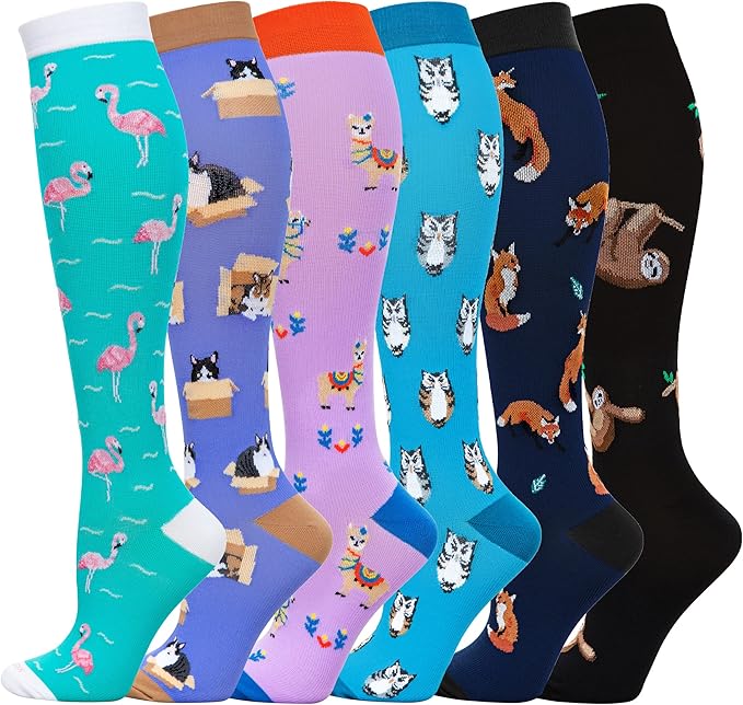 LEVSOX Compression Socks Women and Men, 20-30mmHg, Best for Nurses, Travel, Pregnancy