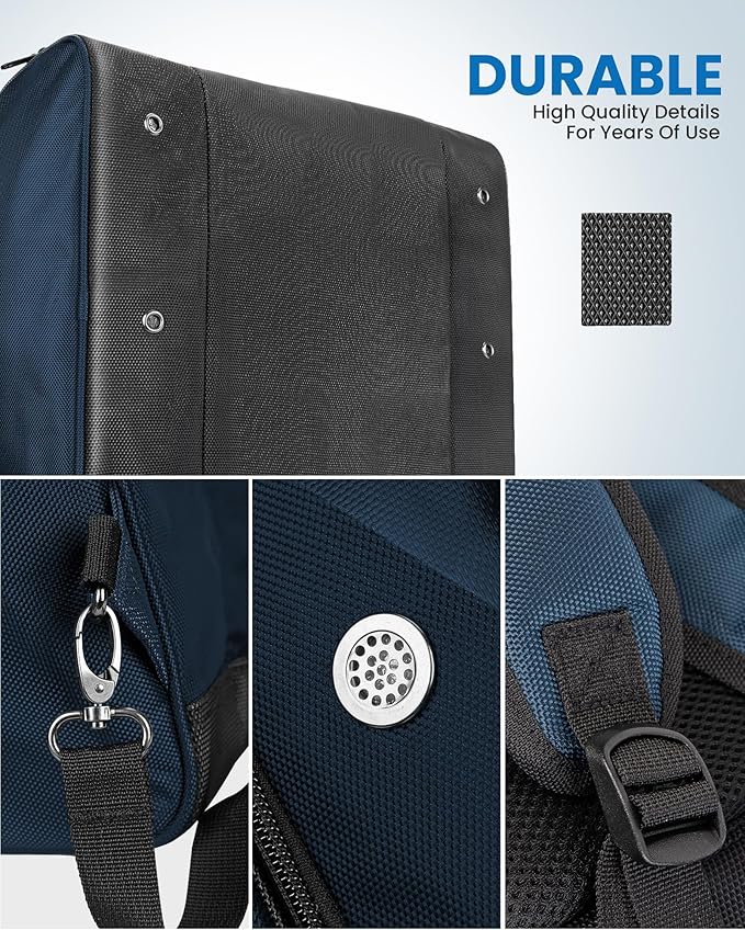 OutdoorMaster Boot Bag - 50L Ski Boots and Snowboard Boots Bag, Excellent for Travel with Waterproof Exterior & Bottom - for Men, Women and Youth