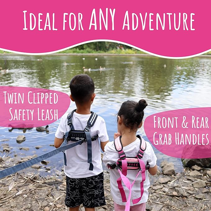 Hobble De Hoo Child Safety Harness | Premium Adjustable Toddler & Kids Harness Ages 2–7 | Autism Support