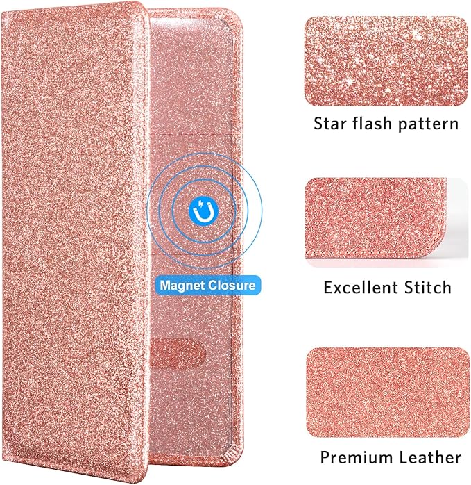 CoBak Car Registration and Insurance Holder - Vehicle Glove Box Car Organizer,Auto Truck Comparment Accessories Case with Magnetic Closure for Essential Document,Driver License,Cards