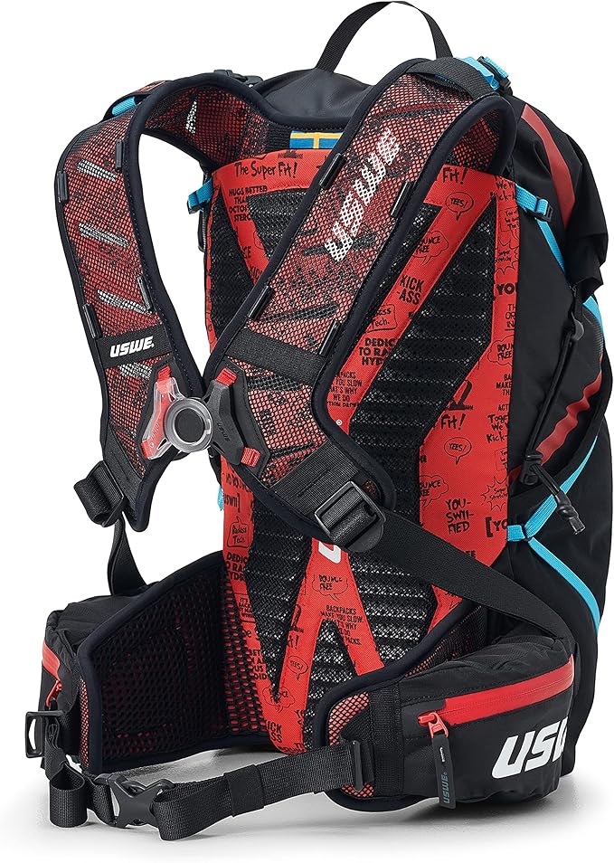 USWE Hajker, Hiking Backpack, Adventure Daypack with Waterproof Rolltop, for Men and Women