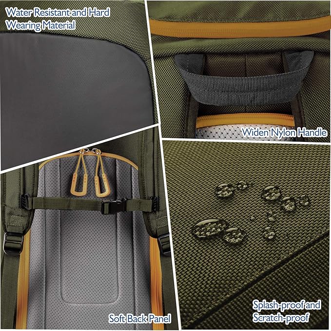 Unigear Ski Boot Bag Backpack for Helmet 50L/70L, Goggles, Gloves, Skis, Snowboard & Accessories