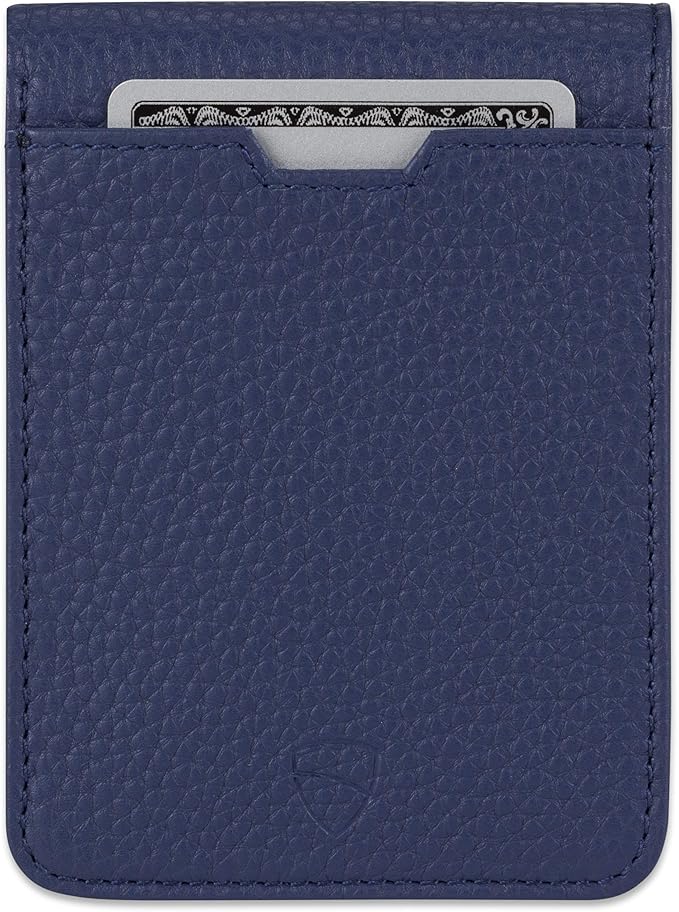Vaultskin MANHATTAN Slim RFID Blocking Bifold Leather Wallet for Men - Minimalist Front Pocket Card Holder, Holds 9 Cards & Cash, Premium Italian Leather