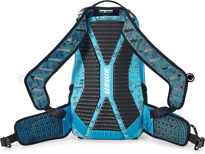 USWE Shred 25L Backpack, a High End Daypack for MTB, E-MTB, Mountain Bike, Blue