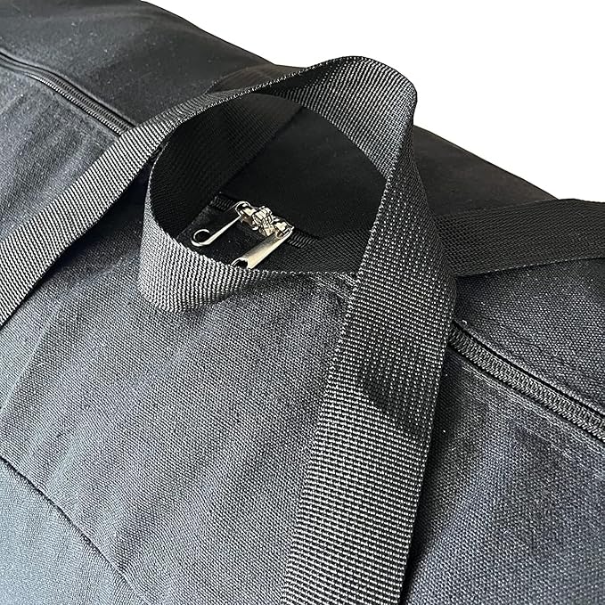 Extra Large Storage Duffle Bag for Travel, Black Oversized Giant Big Traveling Duffle Bag