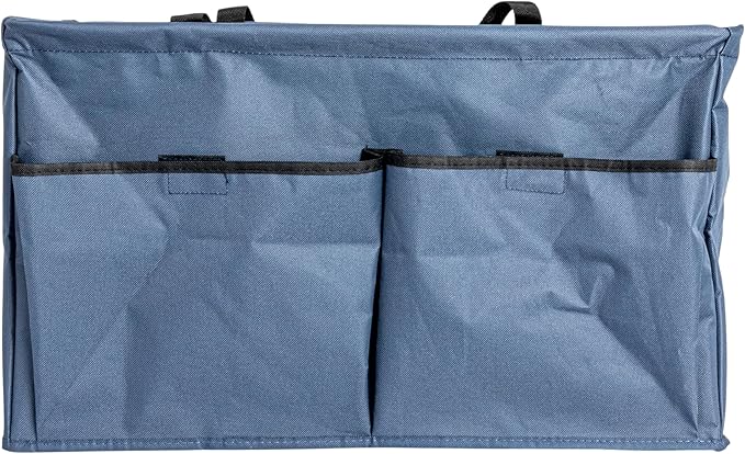 Household Essentials Blue Krush Container All-Purpose Utility Tote with Pockets