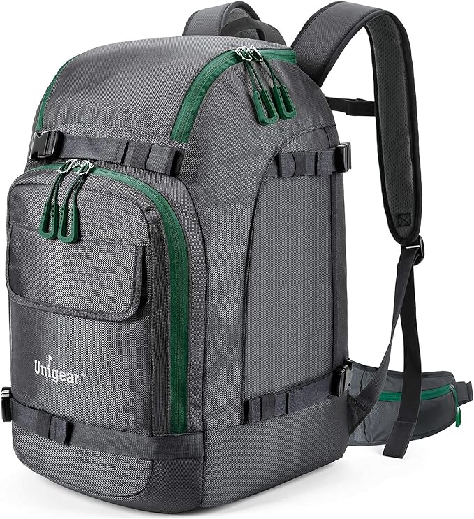 Unigear Ski Boot Bag Backpack for Helmet 50L/70L, Goggles, Gloves, Skis, Snowboard & Accessories
