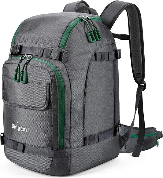 Unigear Ski Boot Bag Backpack for Helmet 50L/70L, Goggles, Gloves, Skis, Snowboard & Accessories